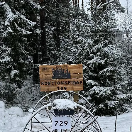 Kontion Keidas Maaseudulla Varattavissa Myoes Takkatupa Ja Sauna Lägenhet *