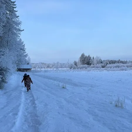 아파트 Kontion Keidas Maaseudulla Varattavissa Myoes Takkatupa Ja Sauna